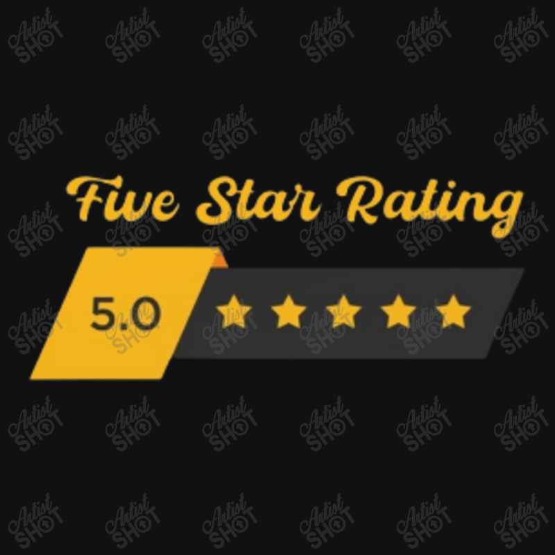 Five Star Rating Portrait Canvas Print | Artistshot