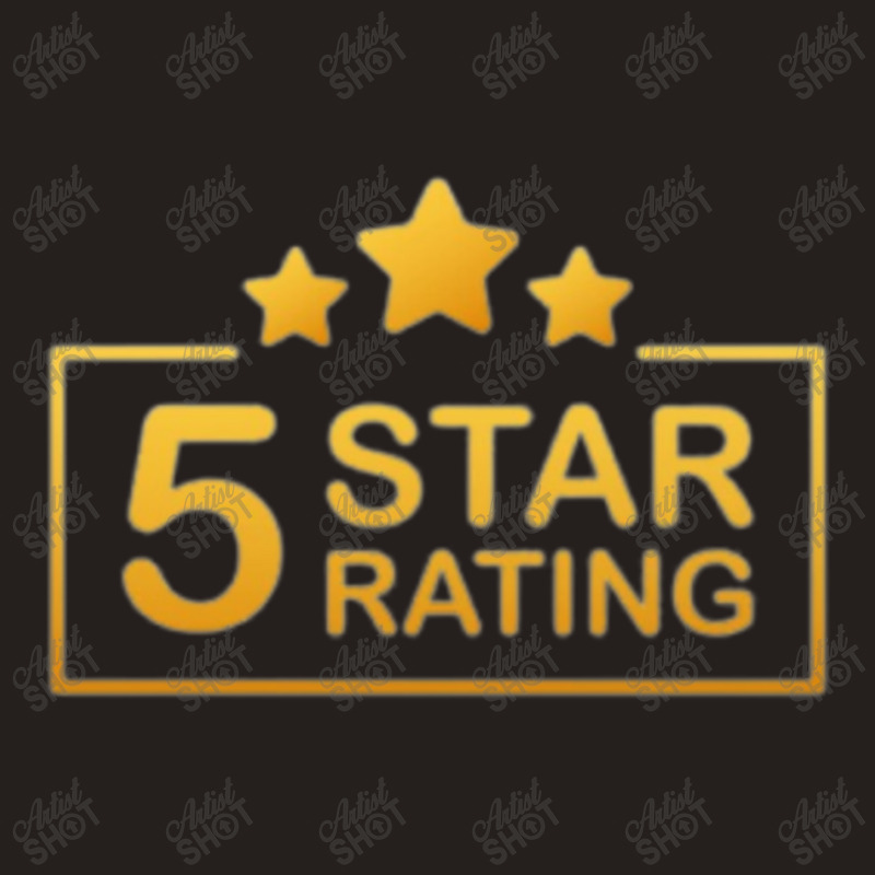 5 Five Star Rating Funny Tank Top | Artistshot