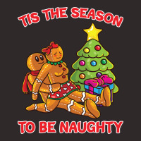 Tis The Season To Be Naughty Humping Gingerbread Love Couple Sweatshir Racerback Tank | Artistshot