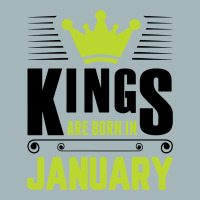 Kings Are Born In January Unisex Sherpa-lined Denim Jacket | Artistshot