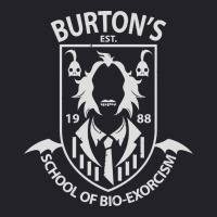 Burton's School Of Bio Exorcism Unisex Sherpa-lined Denim Jacket | Artistshot