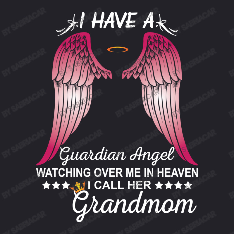 My Grandmom Is My Guardian Angel Unisex Sherpa-lined Denim Jacket | Artistshot