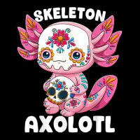 Skeleton Axolotl Sugar Skull Calavera Día De Los Muertos T Shirt Youth Jogger | Artistshot