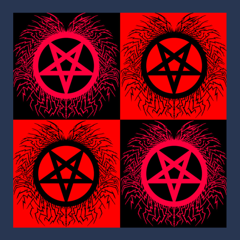 Black Metal Pentagrams--black _amp_ Red Ladies Denim Jacket by TIMOTHYSHRINER | Artistshot