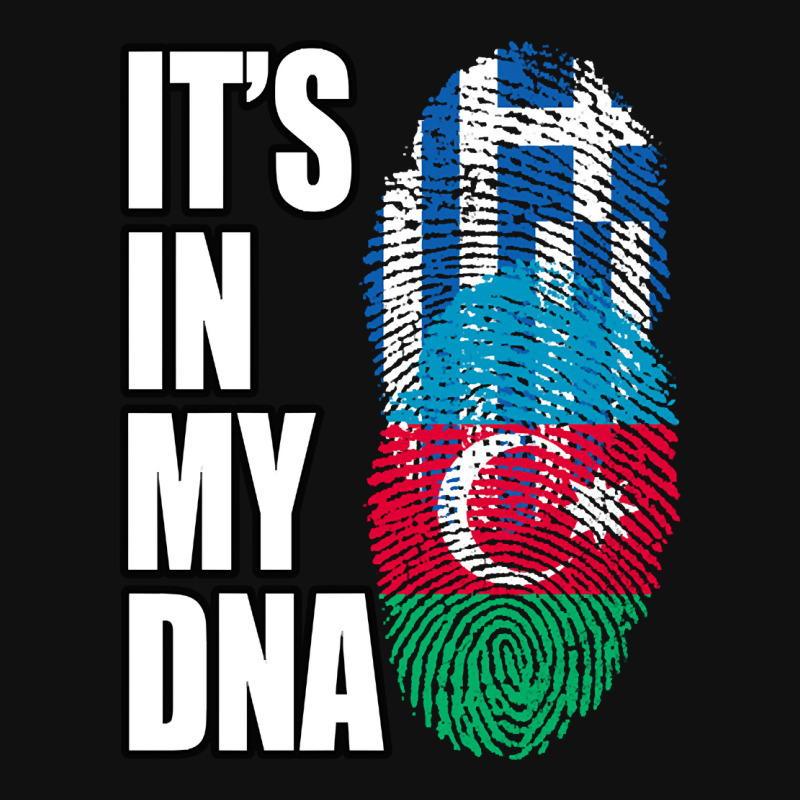 Greek And Azerbaijani Mix Heritage Dna Flag Graphic Youth T-shirt by poppyallen | Artistshot