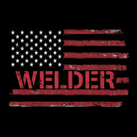 Welding Pattern Usa Flag Welder Metal Worker Welding Long Sleeve Baby Bodysuit | Artistshot