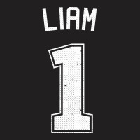 Liam Number One Athletic Sports Jersey T-shirt | Artistshot