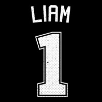 Liam Number One Athletic Sports Jersey Zipper Hoodie | Artistshot