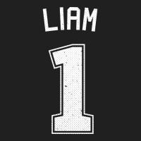 Liam Number One Athletic Sports Jersey Ladies Polo Shirt | Artistshot