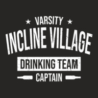 Incline Village Drinking Team Captain Nevada Beer Lover Nv Ladies Fitted T-shirt | Artistshot