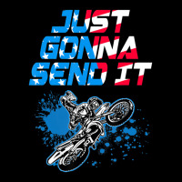 Just Gonna Send It Motocross Dirt Bike Youth Hoodie | Artistshot