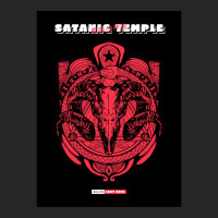 Satanic Temple Premium Ladies Fitted T-shirt | Artistshot