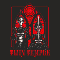 Twin Temple Ladies Fitted T-shirt | Artistshot