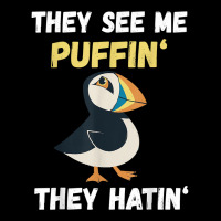 Puffin They See Me Seabird Lover Puffin Lover Iceland Animal T Shirt Youth Zipper Hoodie | Artistshot