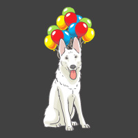 White Shepherd T  Shirt White Swiss Shepherd With Ballons Gift T  Shir Vintage T-shirt | Artistshot