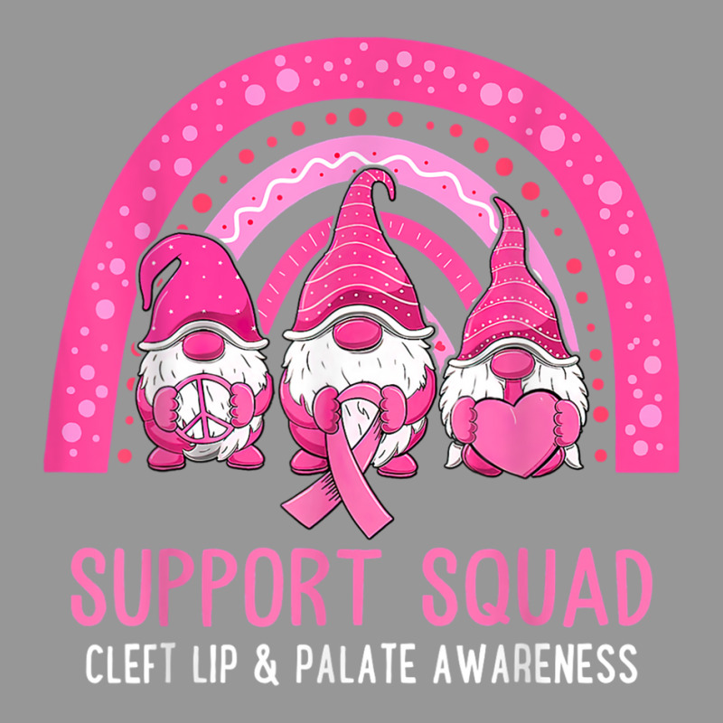 Cleft Lip & Palate Awareness Support Squad Gnomes Rainbow T Shirt Women's V-Neck T-Shirt by hamlerf | Artistshot