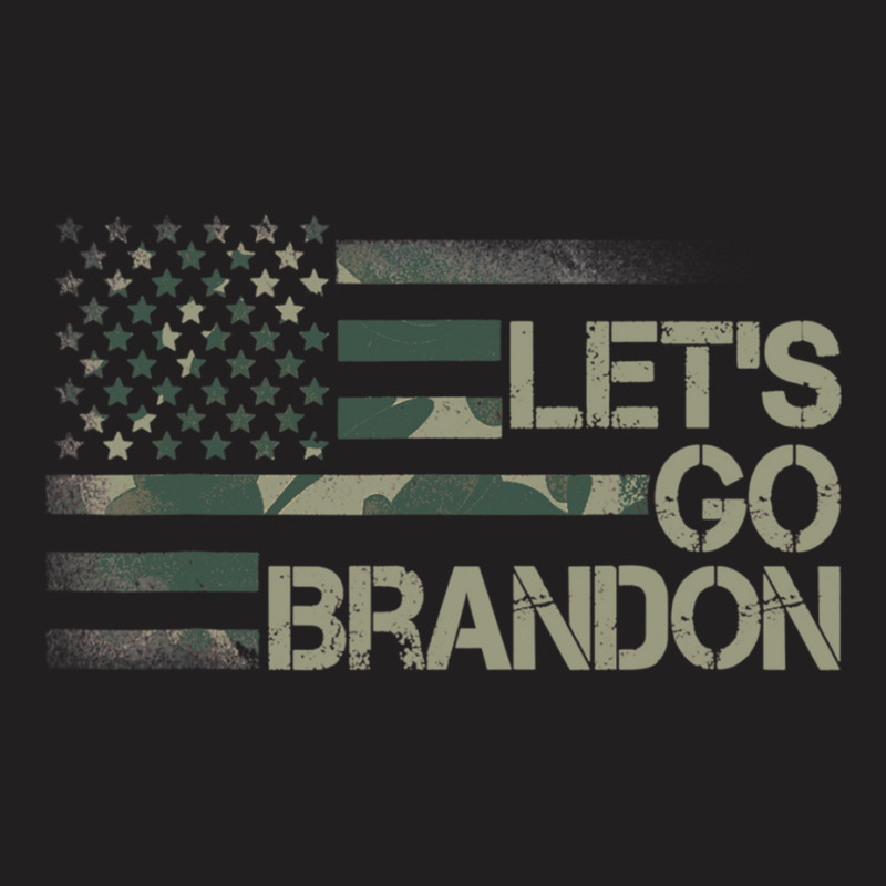 Let's Go Branson Brandon Camouflage Us Flag Pullover Hoodie T-shirt | Artistshot