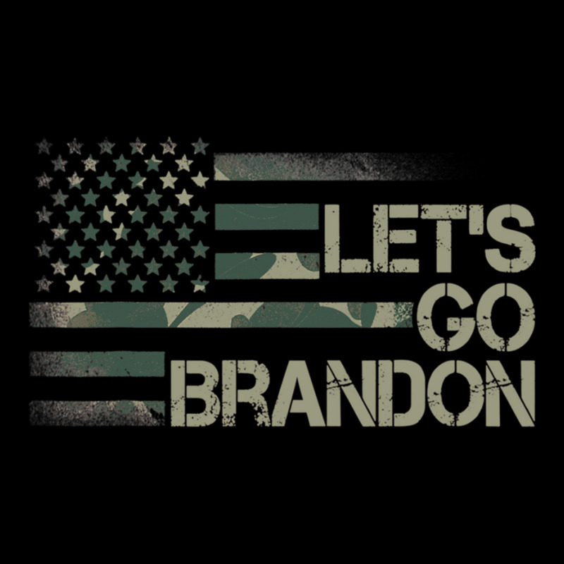 Let's Go Branson Brandon Camouflage Us Flag Pullover Hoodie Men's 3/4 Sleeve Pajama Set | Artistshot