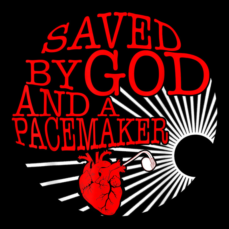 Saved By God And A Pacemaker Chd Awareness Battery Powered T Shirt Adjustable Cap | Artistshot