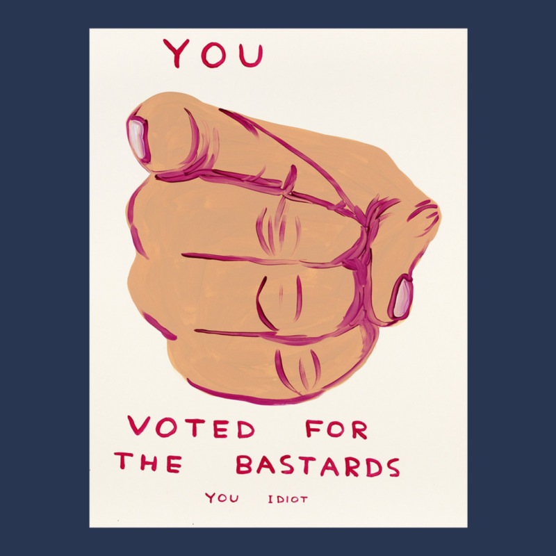 You Voted For Bastards Art Print Ladies Denim Jacket by DEBRAUNTER | Artistshot