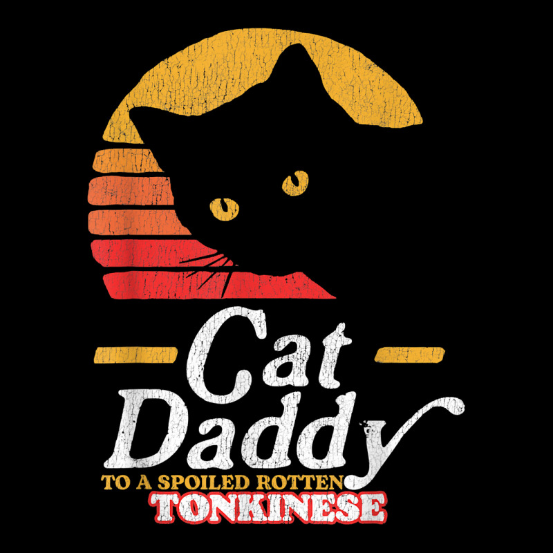 Retro Cat Daddy To A Spoiled Rotten Tonkinese Funny 80s T Shirt Graphic T-shirt | Artistshot