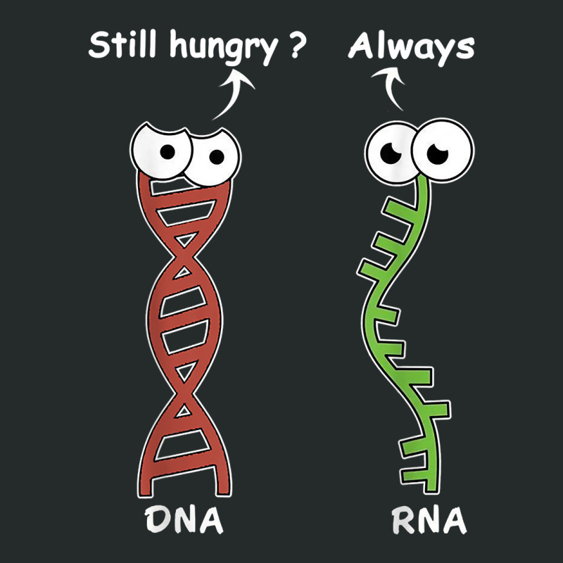 Still Hungry It's My Dna Mode Biology Genetics Funny Dna Rna T Shirt Women's Triblend Scoop T-shirt by lejo83khanna | Artistshot