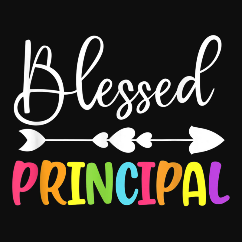 Blessed Principal Back To School Principal Appreciation Gift Crop Top by MindyLeeLucas | Artistshot