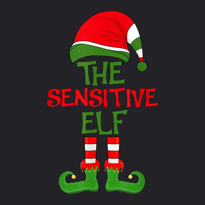 The Sensitive Elf Xmas Group Matching Family Holiday Party T Shirt Youth Tee by mosesswabyhi | Artistshot