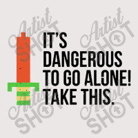 Dangerous To Go Alone Pocket T-shirt | Artistshot