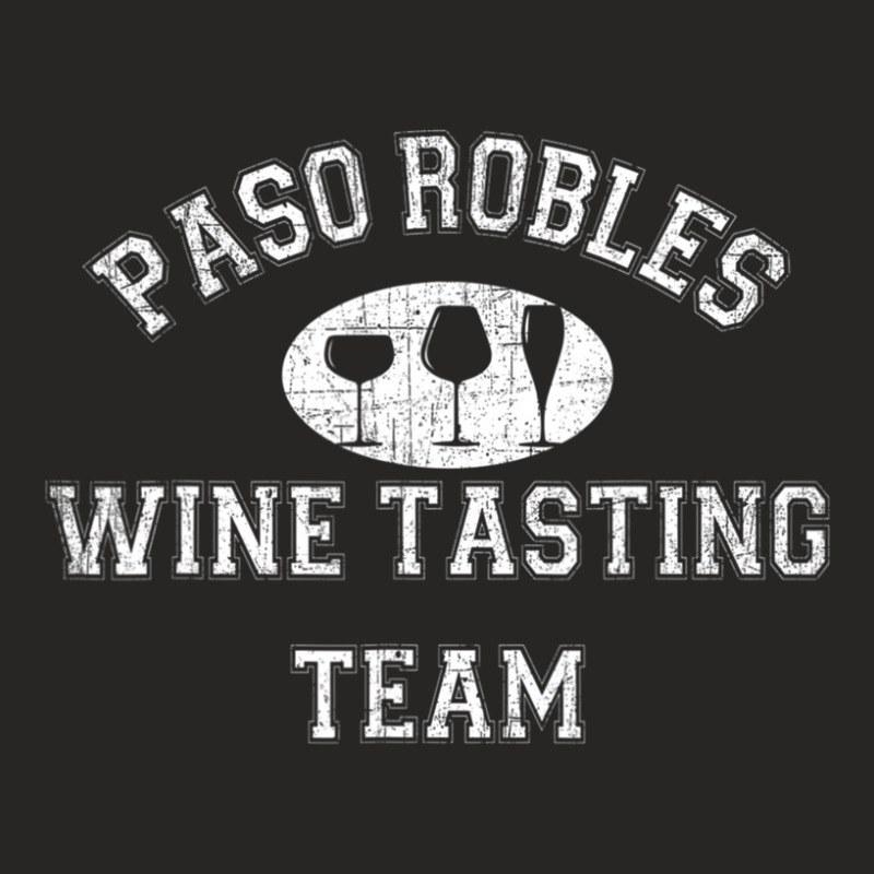 Paso Robles Wine Drinking Team - Tasting Ladies Fitted T-Shirt by gazerdutlio | Artistshot