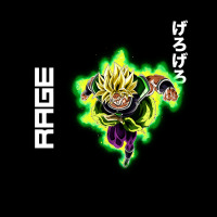 Broly Rage Youth Zipper Hoodie | Artistshot