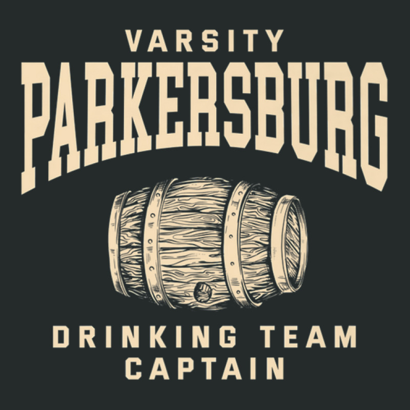 Parkersburg Drinking Team Captain West Virginia Craft Beer Women's Triblend Scoop T-shirt by gazerdutlio | Artistshot