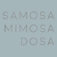 Indian Food Samosa Mimosa Dosa Tank Top Unisex Sherpa-lined Denim Jacket | Artistshot