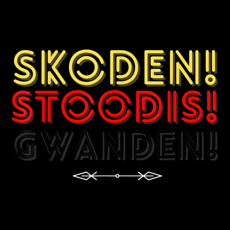 Skoden, Stoodis, Gwanden - Native Funny Saying Zipper Hoodie | Artistshot