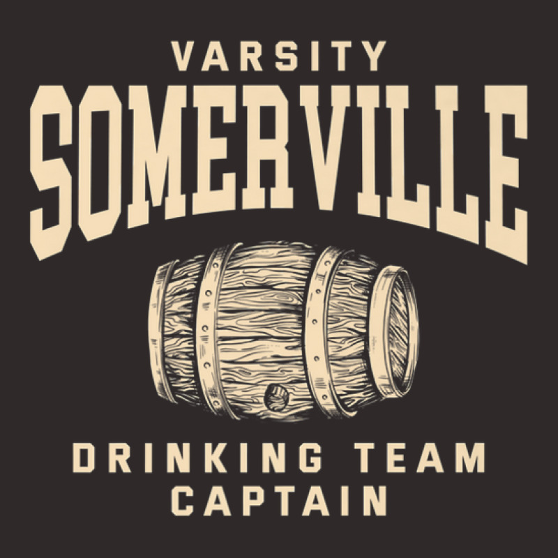 Somerville Drinking Team Captain Massachusetts Craft Beer Ma Racerback Tank | Artistshot