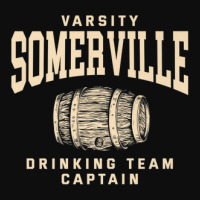 Somerville Drinking Team Captain Massachusetts Craft Beer Ma Crop Top | Artistshot