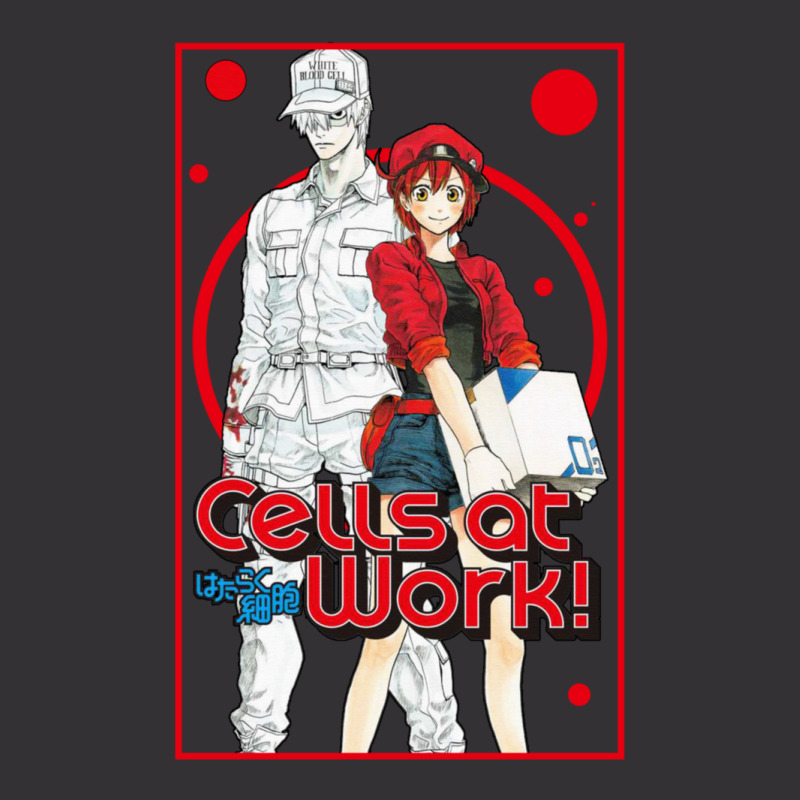 Anime Manga Cells At Work Characters! Vintage Hoodie And Short Set by NicholetteJeanHastings | Artistshot