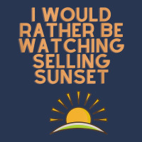 I Would Rather Be Watching Selling Sunset T Shirt Men Denim Jacket | Artistshot