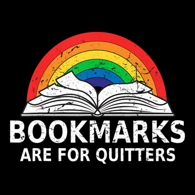 Bookmarks Quitters Book Reading Lovers Vintage Retro Rainbow Zipper Hoodie by brumfieldportillo7vlpq8 | Artistshot