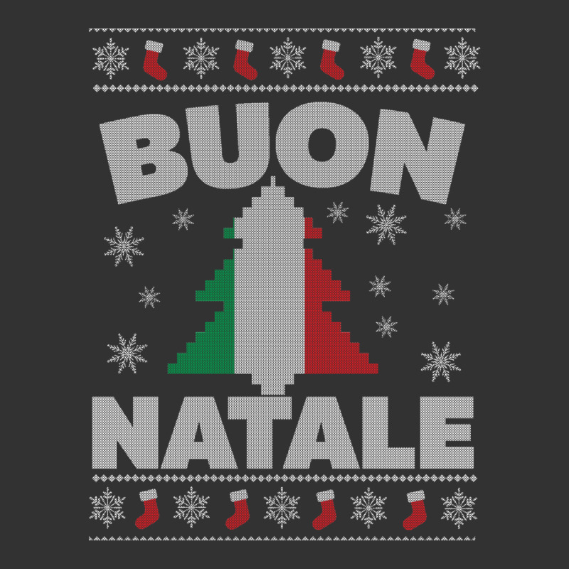 Buon Natale Italian Ugly Christmas Sweater Baby Bodysuit by TimothyMichaelHackett | Artistshot