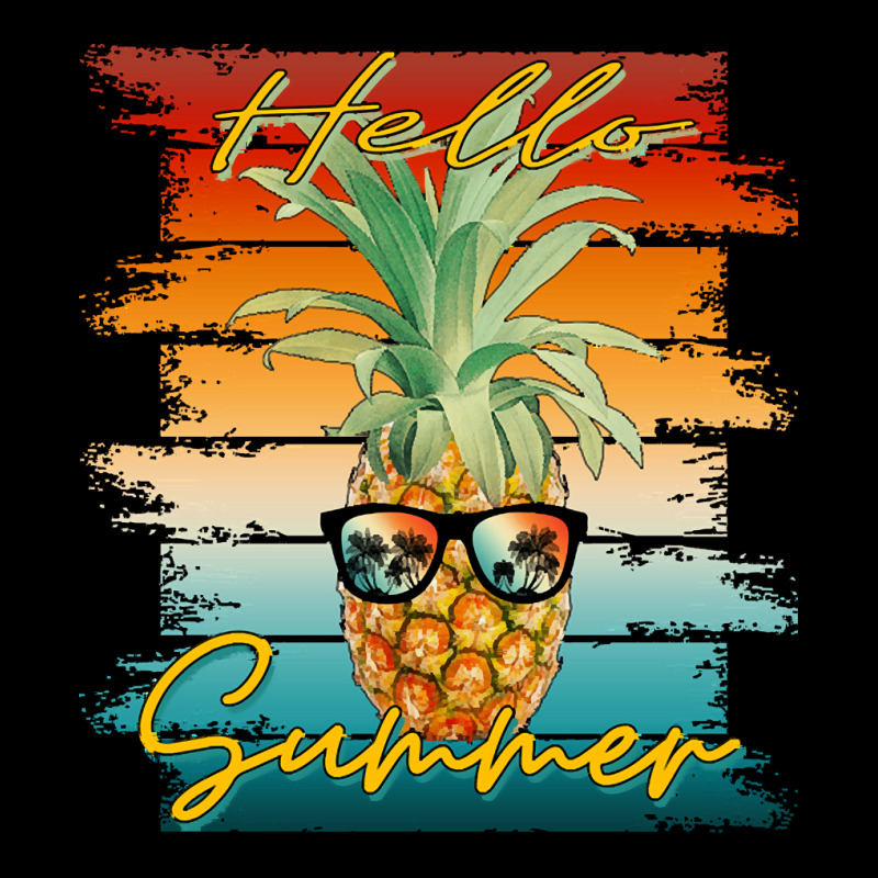 Hello Summer Pineapple T  Shirthello Summer Pineapple T  Shirt Women's V-Neck T-Shirt by rohangerson898 | Artistshot