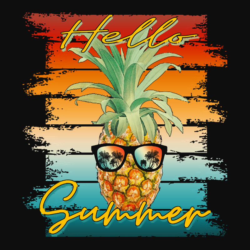 Hello Summer Pineapple T  Shirthello Summer Pineapple T  Shirt Crop Top by rohangerson898 | Artistshot