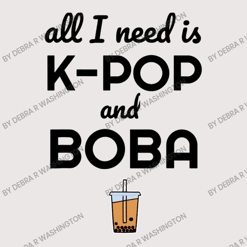 All I Need Is K Pop And Boba Bubble Tea Funny Pocket T-shirt | Artistshot