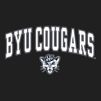 Byu Cougars Arch Over Black Officially Licensed Ladies Polo Shirt | Artistshot