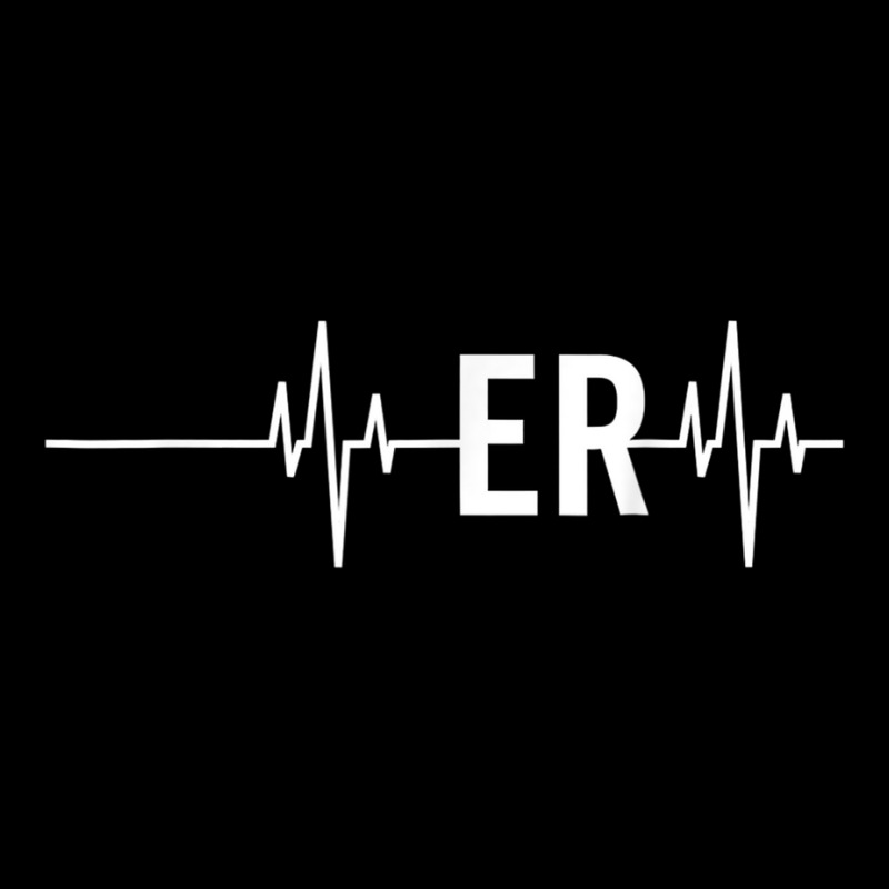 Emergency Medicine Physician Nurse Gift Er Heartbeat Pocket T-shirt | Artistshot