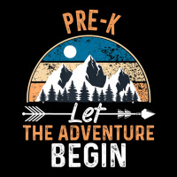 Pre-k Let The Adventure Begin First Day Pre-k Long Sleeve Baby Bodysuit | Artistshot