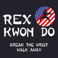 Break The Wrist Walk Away - Rex Kwon Do Unisex Sherpa-lined Denim Jacket | Artistshot