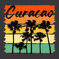 Curacao Palm Vintage Beach Men Women Ladies Curvy T-shirt | Artistshot