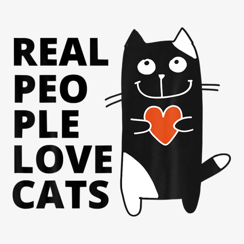 Black Cat Appreciation Day, Real People Love Cats Ladies Fitted T-Shirt by lisolagretaax | Artistshot