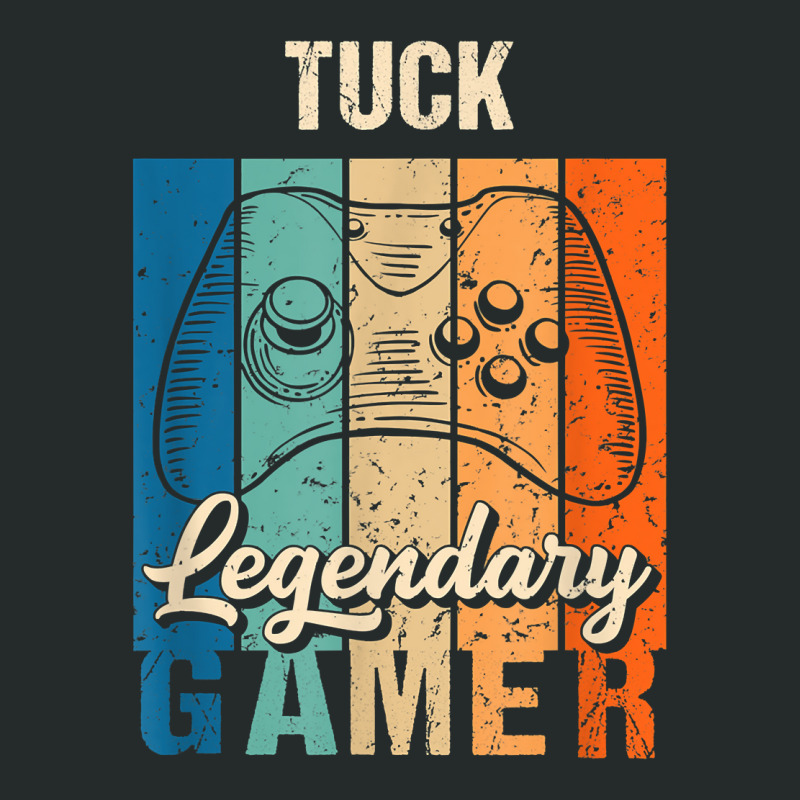 Tuck Name Gift   Personalized Legendary Gamer T Shirt Women's Triblend Scoop T-shirt by chipbeltzox | Artistshot